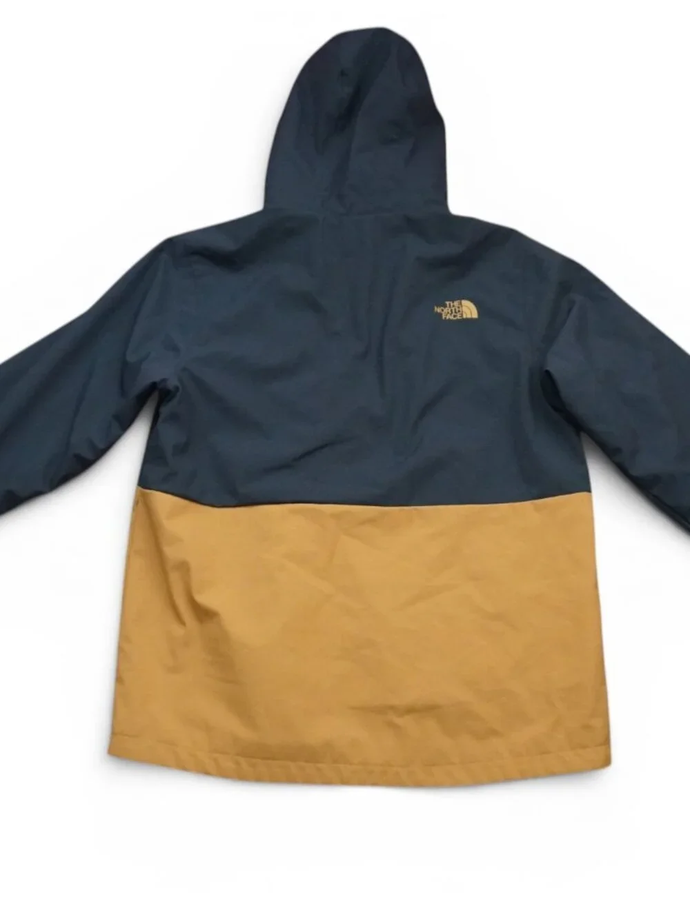 The North Face Millerton Jacket Mens Medium Tan and Blue